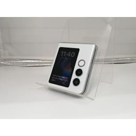 【中古】ZTE ymobile 【SIMフリー】 nubia Flip 2 6GB 128GB ホワイト A404ZT【仙台駅東口】保証期間1ヶ月【ランクA】