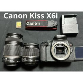 Canon EOS Kiss X6i ダブルズームレンズセット(デジタル一眼)