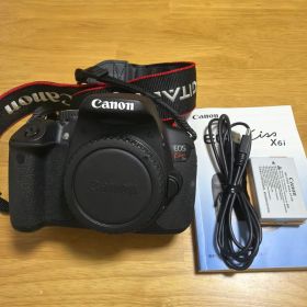 Canon EOS Kiss X6i 本体と付属品