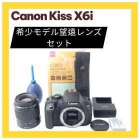 Canon EOS Kiss X6i★バリアングル液晶レンズ付き一眼レフカメラ★