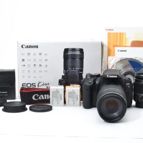《 美品 》 キヤノン Canon EOS Kiss X6i ダブルレンズ
