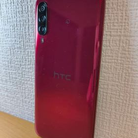 【美品】htc Desire 22 proサルサレッドSIMフリー予備フィルム付