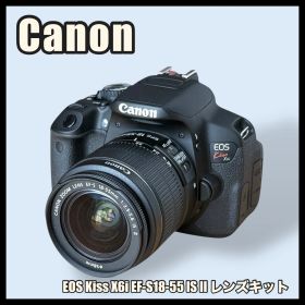 Canon デジタル一眼レフカメラ EOS Kiss X6i EF-S18-55 IS II レンズキット