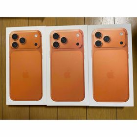 iPhone17 Pro Max 256GB コズミックオレンジ 未開封3台(スマートフォン本体)