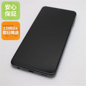 サムスン(SAMSUNG)の新品同様 Galaxy A32 5G SCG08 オーサムブラック M777(スマートフォン本体)