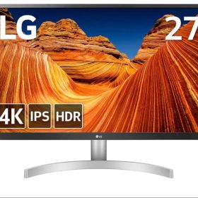 【中古】LG 27UL500-W ゲーミング モニター ディスプレイ