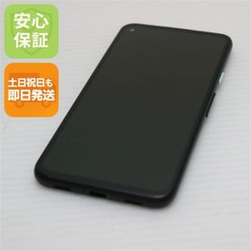 グーグルピクセル(Google Pixel)のSIMフリー Google Pixel 4a ブラック M333(スマートフォン本体)