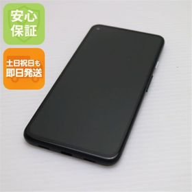 アンドロイド(ANDROID)の超美品 SoftBank Google Pixel 4a (5G) 128GB ジャストブラック M666(スマートフォン本体)