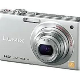 【中古】パナソニック デジタルカメラ LUMIX FX70 プレシャスシルバー DMC-FX70-S
