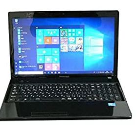 【中古】 ノートパソコン 中古パソコン Lenovo G580 ブラック テンキー ノート 本体 Windows10 レノボ Celeron DVD 4GB 320GB