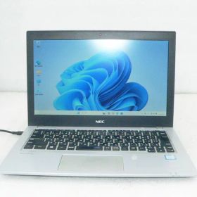 中古ノートパソコン Windows11 NEC VERSAPRO VKM17B-3 (PC-VKM17BXC3) 第8世代 Core i5-8350U 1.7GHz メモリ 8GB 256GB(NVMe SSD) 12.5インチ(1366×768)