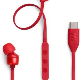 JBL TUNE 310C USB-C イヤホン JBLT310CRED レッド