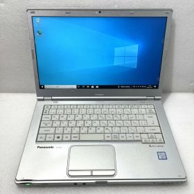 【中古】14型Panasonic Let's note CF-LX6 Core i5-7300U 2.60GHz 8GB SSD256GB Win10 pro 無線LAN内蔵 Bluetooth Webカメラ HDMI VGA 【レビュー記入で保証期間を3ヶ月に延長します。必ず商品到着後1ヶ月保証の期間中にレビューをお願いします】
