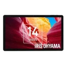 【新品・2営業日で発送】IRISOHYAMA アイリスオーヤマ タブレット (Unisoc T616／6GB／128GB／Android／14型／SIMスロット:なし)(TM14D1M76-V1B)