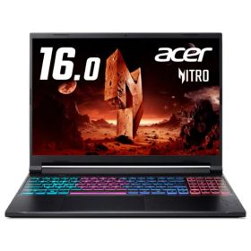 ACER｜エイサー ゲーミングノートパソコン Nitro V 16S(RTX 5060) オブシディアンブラック ANV16S-41-A76Y56 [16.0型 /Windows11 Home /AMD Ryzen 7 /メモリ：16GB /SSD：512GB]
