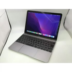 【中古】Apple MacBook 12インチ CoreM3:1.1GHz 256GB スペースグレイ MLH72J/A (Early 2016)【大阪堂島】保証期間1ヶ月【ランクC】