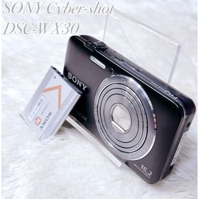 ソニー(SONY)の✨美品✨SONY Cyber-shot DSC-WX30 コンデジ ブラック(コンパクトデジタルカメラ)