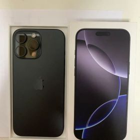 新品未開封 iPhone16ProMax 256G ブラックチタニウム