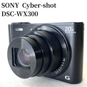 SONY Cyber-shot DSC-WX300 BLACK デジカメ 黒
