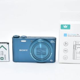 SONY ソニー Cyber-shot DSC-WX300 ブルー /2960 動作OK 返金保証