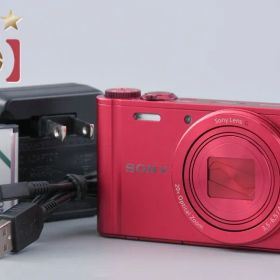 【中古】SONY ソニー Cyber-shot DSC-WX300 レッド コンパクトデジタルカメラ 多言語対応