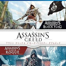 【中古】(未使用・未開封品)アサシン クリード4+ローグ リマスター ダブルパック -PS4 【CEROレーティング「Z」】 ※本商品は18歳未満の方には販売しておりません。