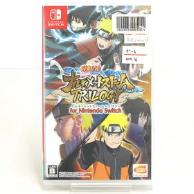 【中古品】NARUTO -ナルト- 疾風伝 ナルティメットストームトリロジー for Nintendo Switch / 開封品 / 動作未チェック / バンダイナムコ