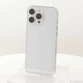 ソフマップ 〔中古品〕 iPhone16 Pro Max 256GB ホワイトチタニウム MYWH3J／A SIMフリー【198】