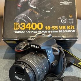 Nikon D3400 18-55 VR Kit 一眼レフカメラ レンズキット