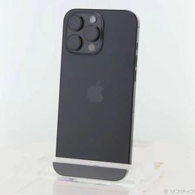 ソフマップ 〔中古品〕 iPhone16 Pro Max 512GB ブラックチタニウム MYWL3J／A SIMフリー【377】