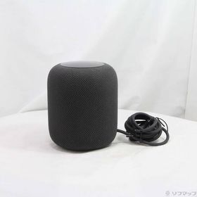 〔中古〕Apple(アップル) HomePod 第1世代 MQHW2J／A スペースグレイ〔262-ud〕