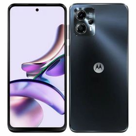 【中古】【安心保証】 MOTOROLA moto g13 XT2331-3[128GB] SIMフリー マットチャコール