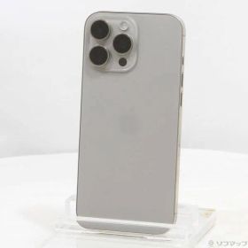 ソフマップ 〔中古品〕 iPhone16 Pro Max 512GB ナチュラルチタニウム MYWP3J／A SIMフリー【377】