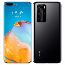 【中古】【安心保証】 HUAWEI P40 Pro 5G ELS-NX9[256GB] SIMフリー ブラック