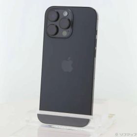 ソフマップ 〔中古品〕 iPhone16 Pro Max 1TB ブラックチタニウム MYWQ3J／A SIMフリー【276】