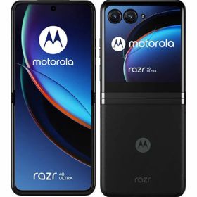 【中古】【安心保証】 MOTOROLA motorola razr 40 ultra XT2321-1[256GB] SIMフリー ブラック