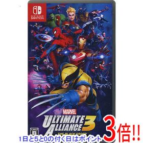 【1日と5.0のつく日、18日はポイント3倍！】【中古】MARVEL ULTIMATE ALLIANCE 3： The Black Order Nintendo Switch