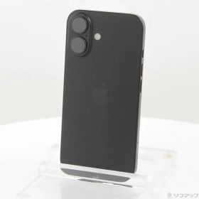 ソフマップ 〔中古品〕 iPhone16 128GB ブラック MYDQ3J／A SIMフリー【276】