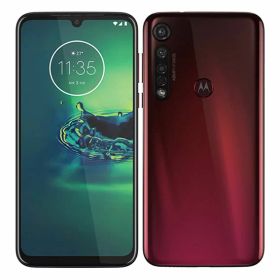 【中古】【安心保証】 SIMフリー Moto G8 Plus[64G] ポイズンベリー