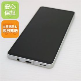 シャープ(SHARP)の新品同様 SH-54B AQUOS sense6 シルバー M999(スマートフォン本体)