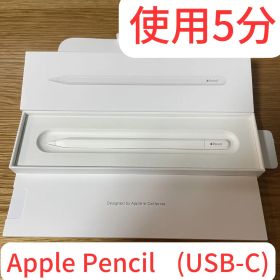 【純正 美品】Apple Pencil (USB-C) 開封済み