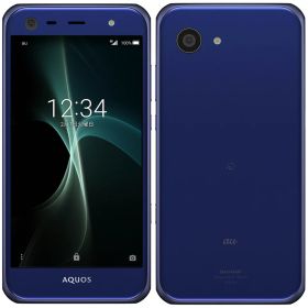 【中古】Bランク【やや傷や汚れあり】 SIMフリー SHV38 SHARP AQUOS SERIE mini ネイビー 利用制限〇(白ロム) 送料無料