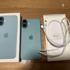 「未使用」iPhone16Plus 256GB ティール