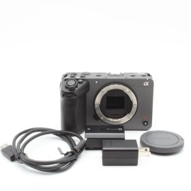 ■極上品■ SONY APS-C Super35mm レンズ交換式 Cinema Line カメラ プロフェッショナルカムコーダー 動画 FX30 ボディ(レンズなし) ILME-FX30B No.C03822