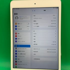★激安 iPad mini 第4世代 Wi-Fi 128GB シルバー H2