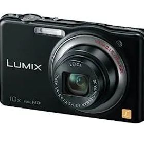 【中古】パナソニック デジタルカメラ ルミックスSZ7 光学10倍 ブラック DMC-SZ7-K