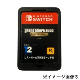 【CERO区分「Z」18歳以上のみ対象】【中古】【店頭併売品】※ソフトのみ※grand theft auto グランドセフトオート トリロジーテイクツー・インタラクティブ・ジャパンLA-H-A5RBB-JPN switch スイッチ ゲームソフト【鹿児島店】