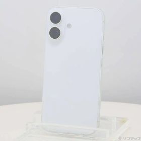 ソフマップ 〔中古品〕 iPhone16 128GB ホワイト MYDR3J／A SIMフリー【377】