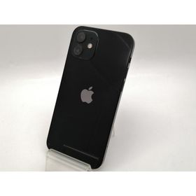 【中古】Apple SoftBank 【SIMロック解除済み】 iPhone 12 64GB ブラック MGHN3J/A【大須2】保証期間１ヶ月【ランクC】