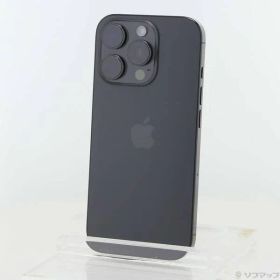 ソフマップ 〔中古品〕 iPhone16 Pro 128GB ブラックチタニウム MYMV3J／A SIMフリー【377】